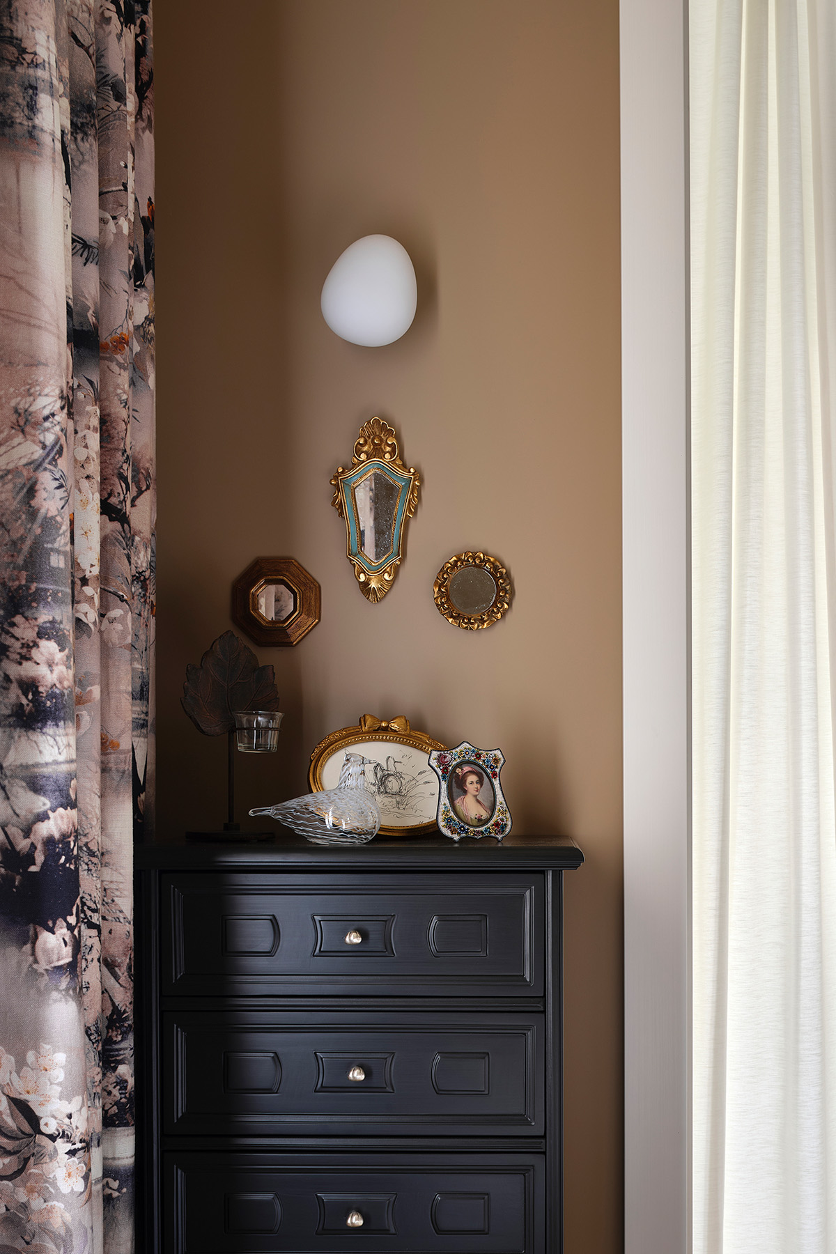 chambre décoration vintage