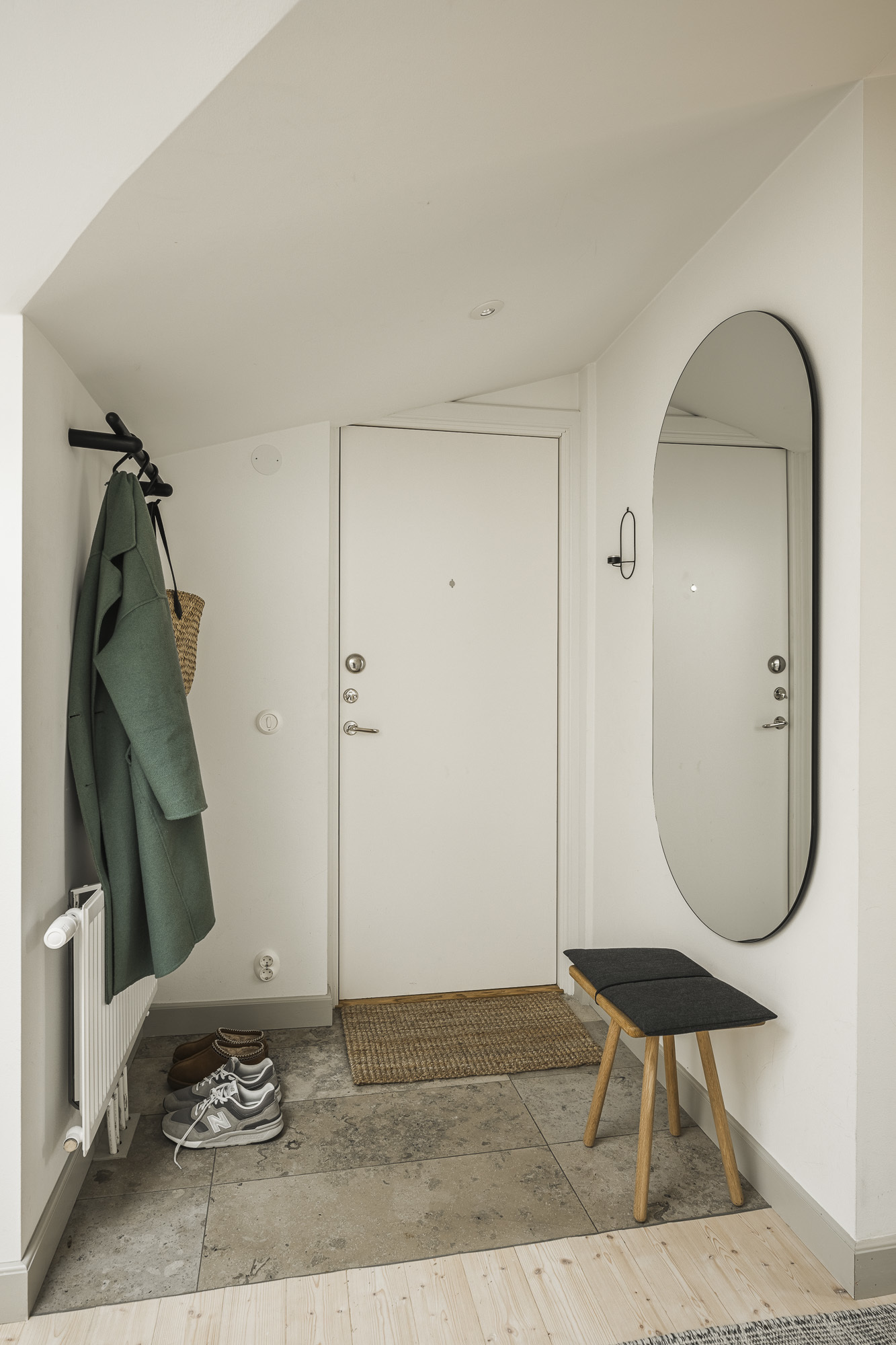 entrée décoration scandinave