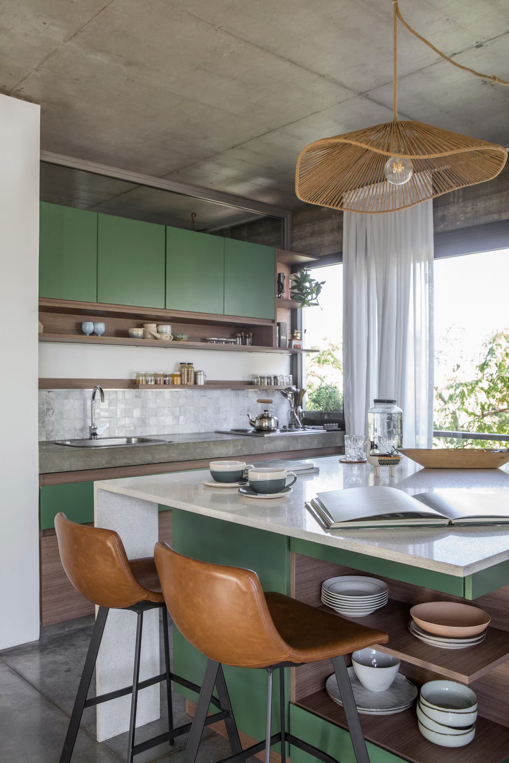 cuisine verte appartement architecte décoration design cuisine verte appartement architecte décoration design