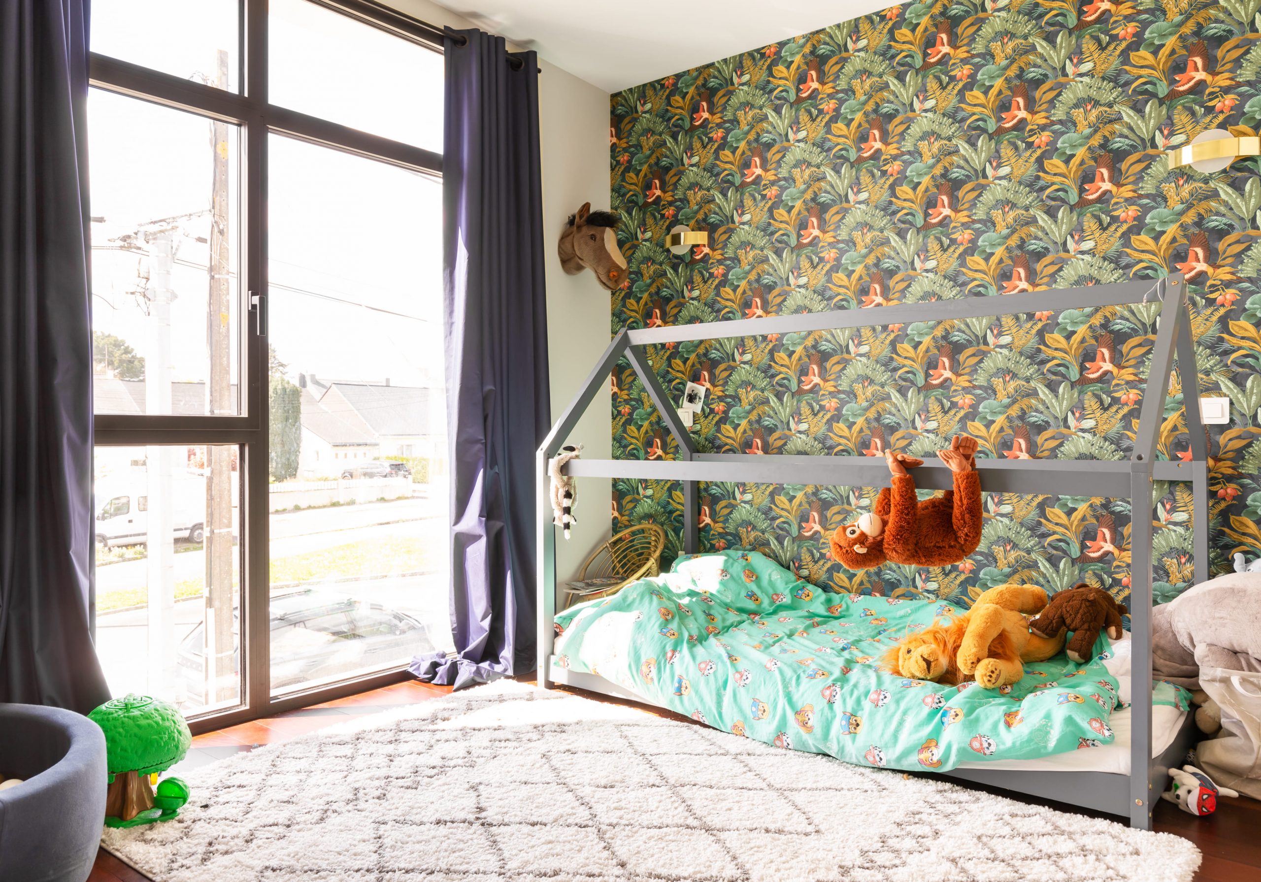 chambre enfant décoration contemporaine rénovation maison de ville photo : © Thierry Gravoille chambre enfant décoration contemporaine rénovation maison de ville photo : © Thierry Gravoille