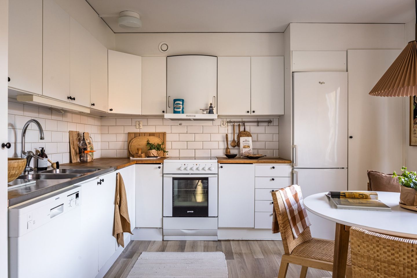 cuisine blanche et bois cuisine blanche et bois