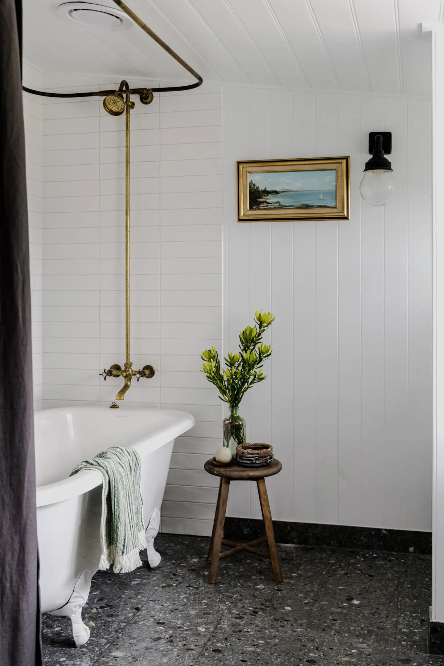 salle de bain rétro salle de bain rétro