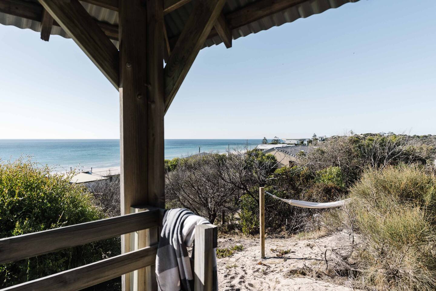 terrasse vue mer maison de plage Australie Kestrels Nest terrasse vue mer maison de plage Australie Kestrels Nest
