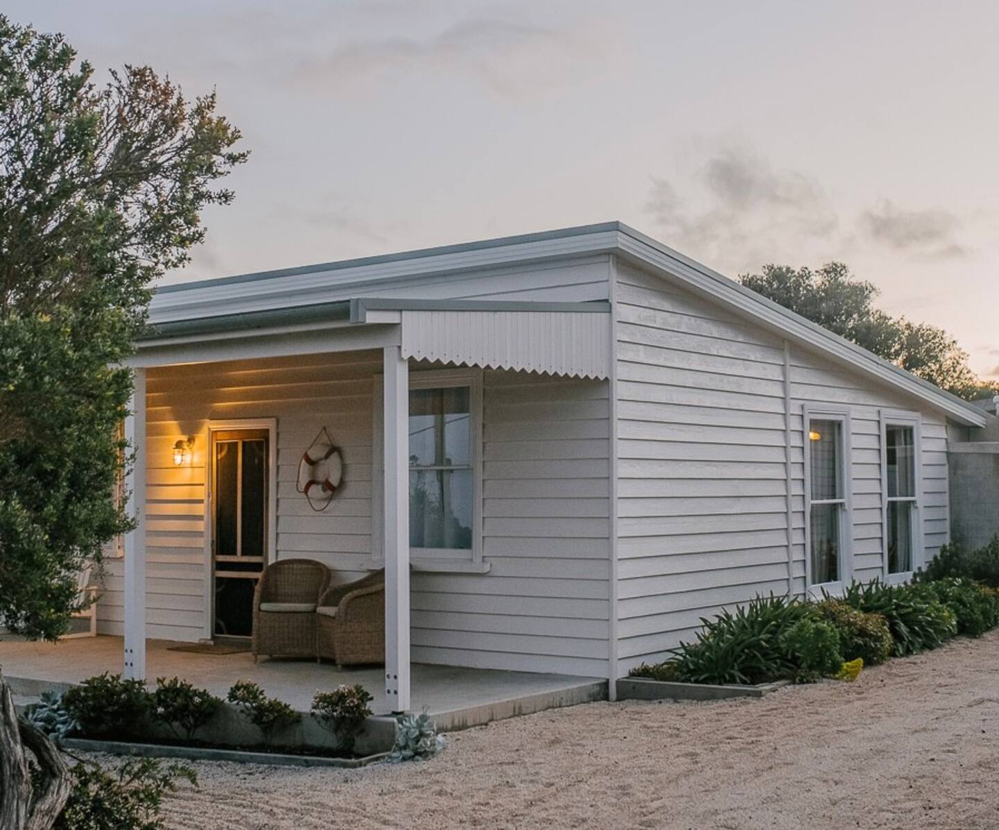 maison Australie bardage blanc maison Australie bardage blanc