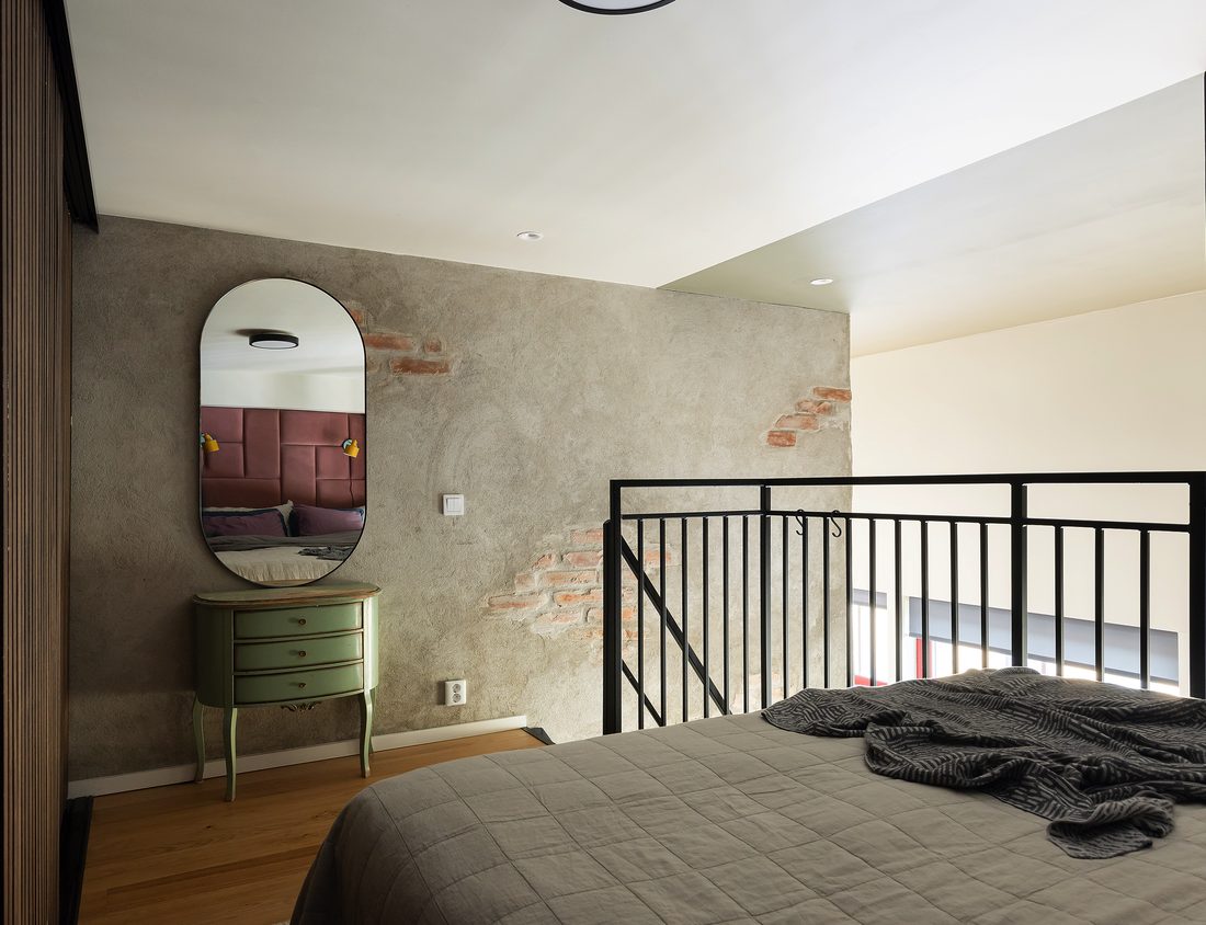 chambre mur béton mini loft 52m2 chambre mur béton mini loft 52m2