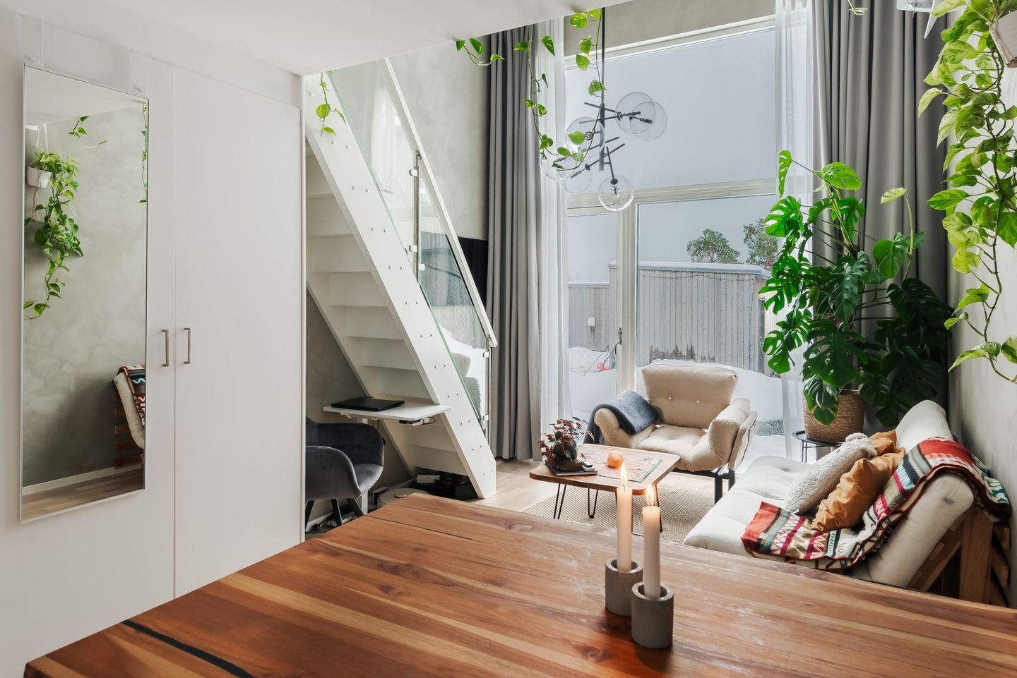 salon avec escalier petite maison 37m2 salon avec escalier petite maison 37m2