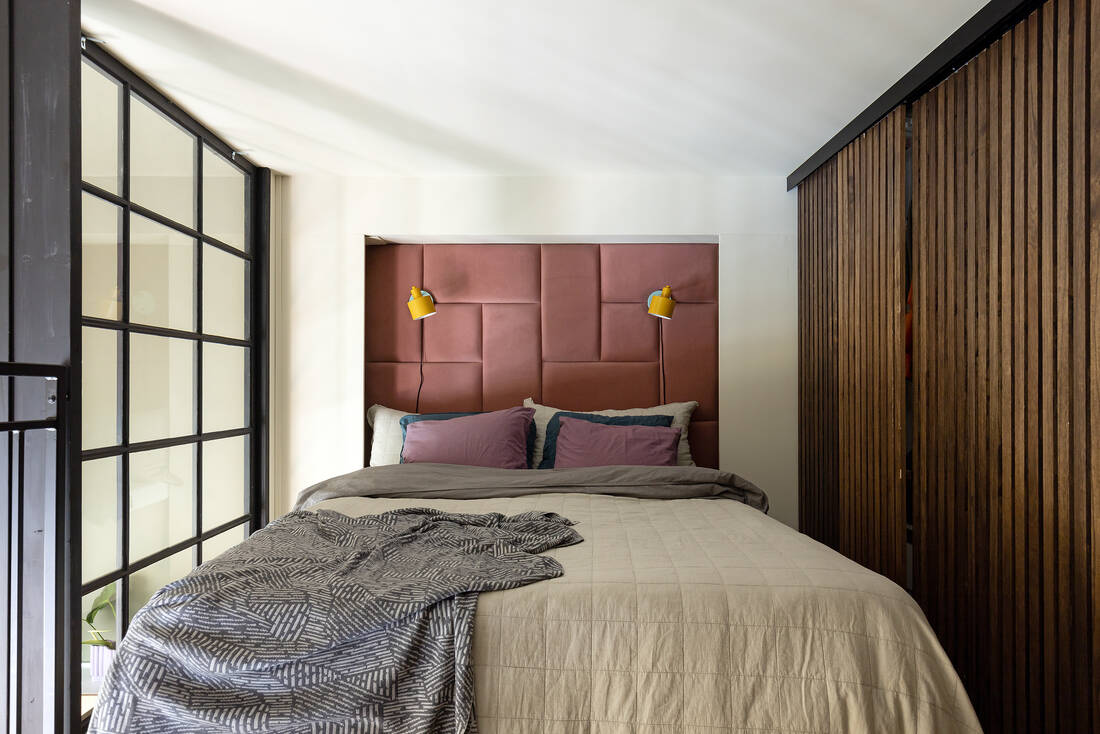 chambre avec verrière et placard bois mini loft 52m2 chambre avec verrière et placard bois mini loft 52m2