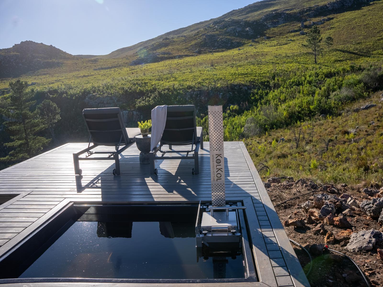 jacuzzi The Hill Luxury Cabin Afrique du Sud jacuzzi The Hill Luxury Cabin Afrique du Sud