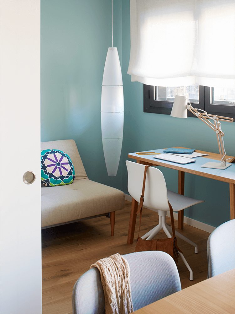 bureau mur bleu bureau mur bleu