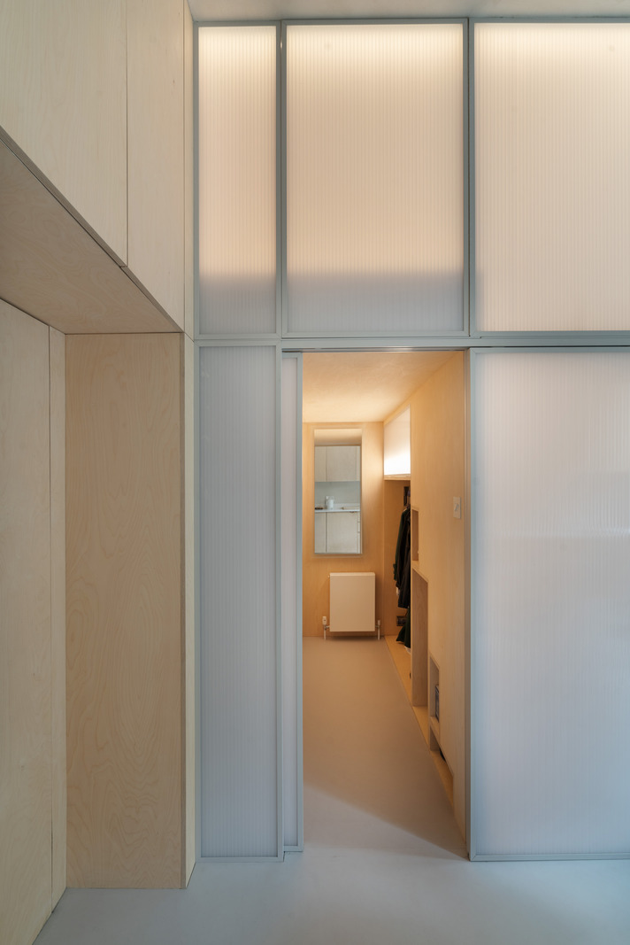 salle de bain dans cube