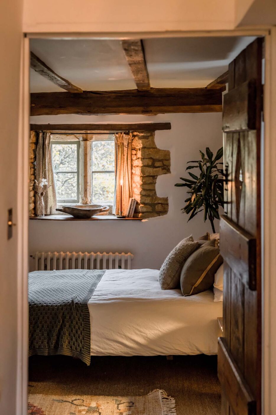 chambre maison anglaise ancienne The Collector's House