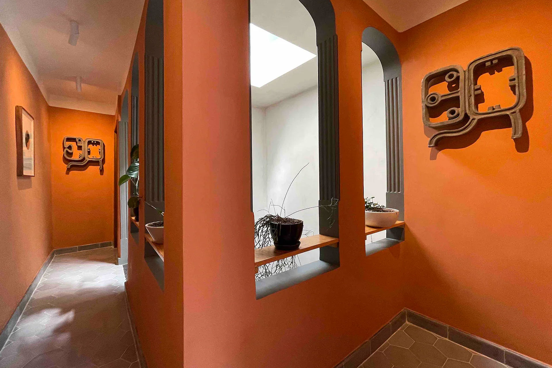 entrée orange Galeria Yautepec entrée orange Galeria Yautepec