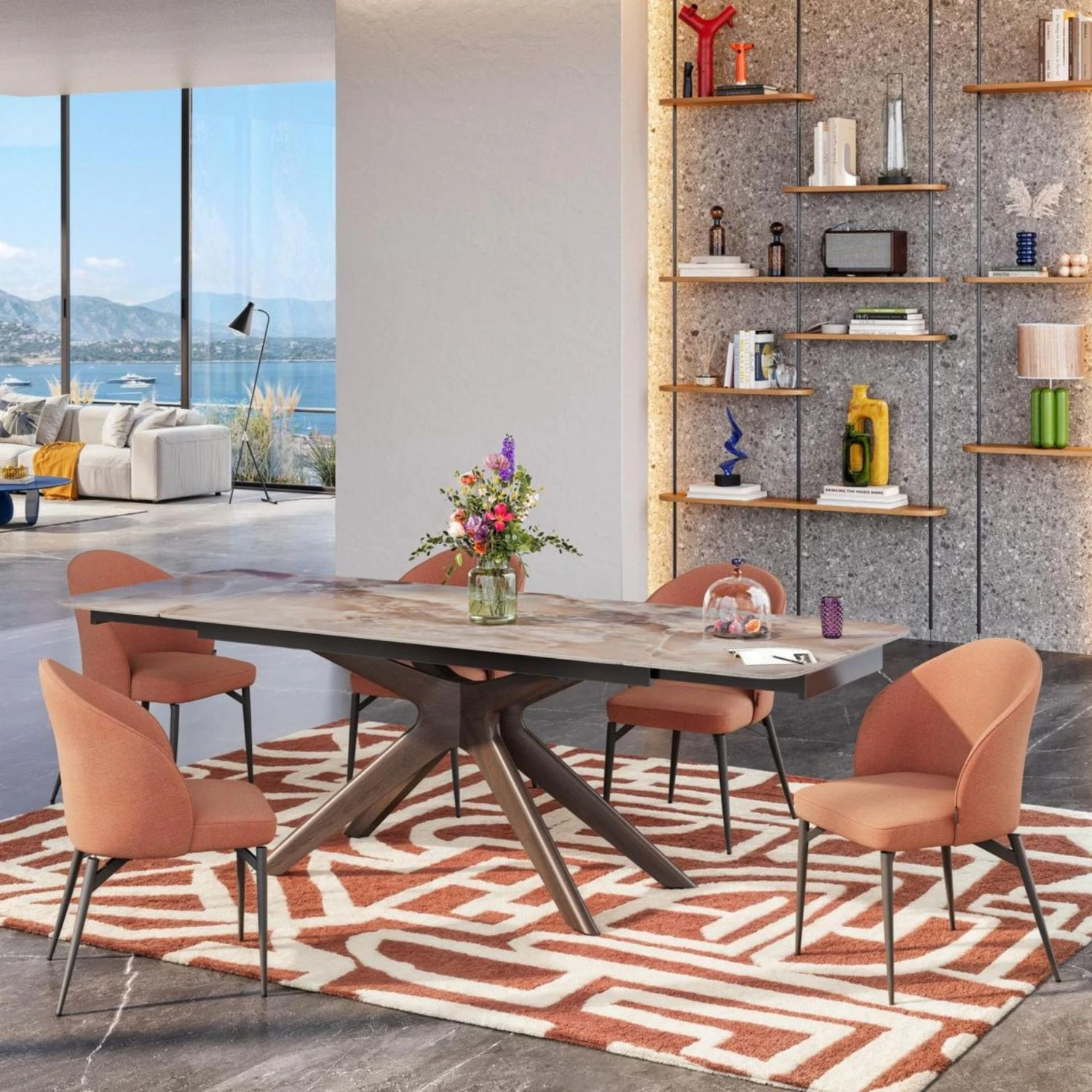 salle à manger décoration contemporaine et design nouvelle collection Habitat