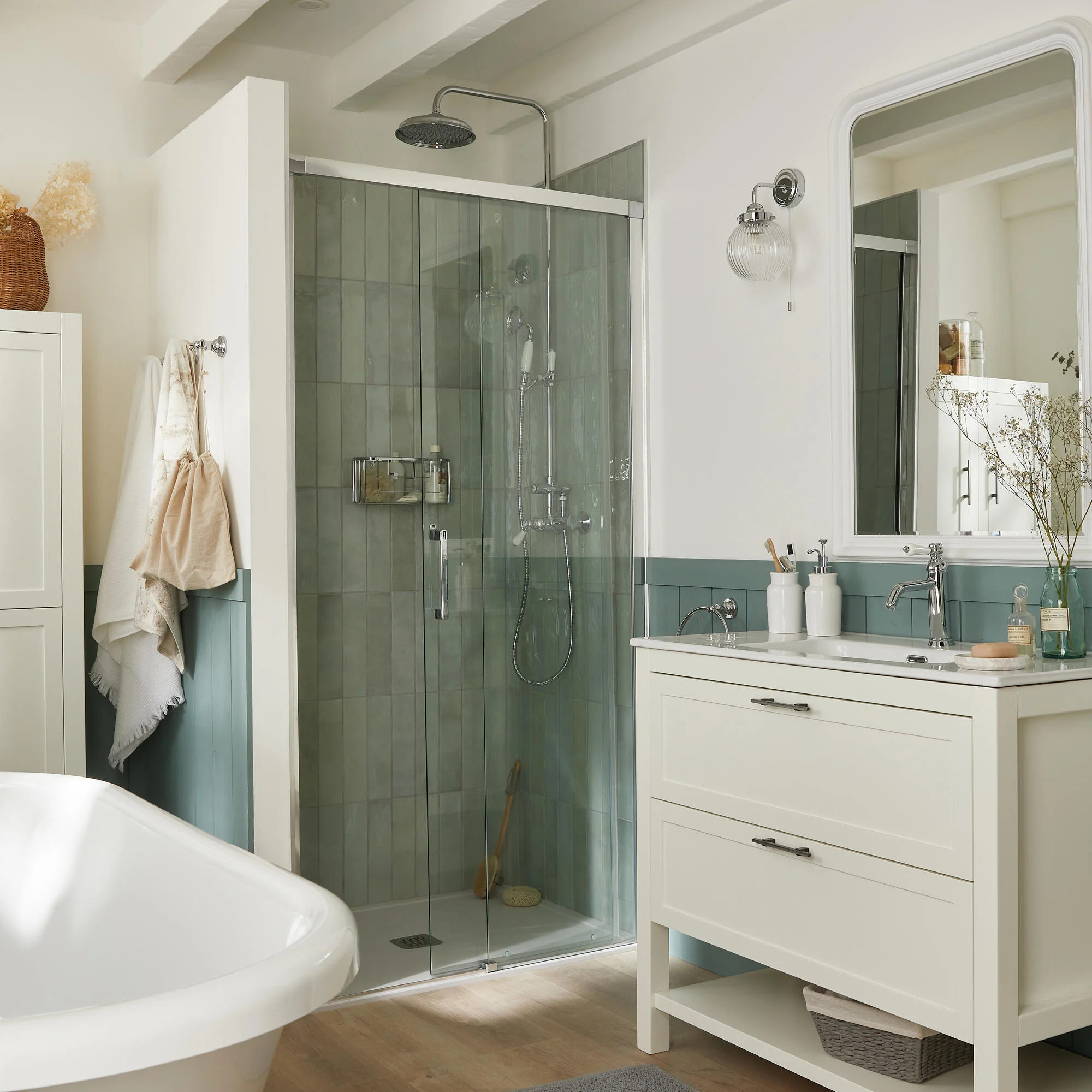 salle de bain rétro salle de bain rétro