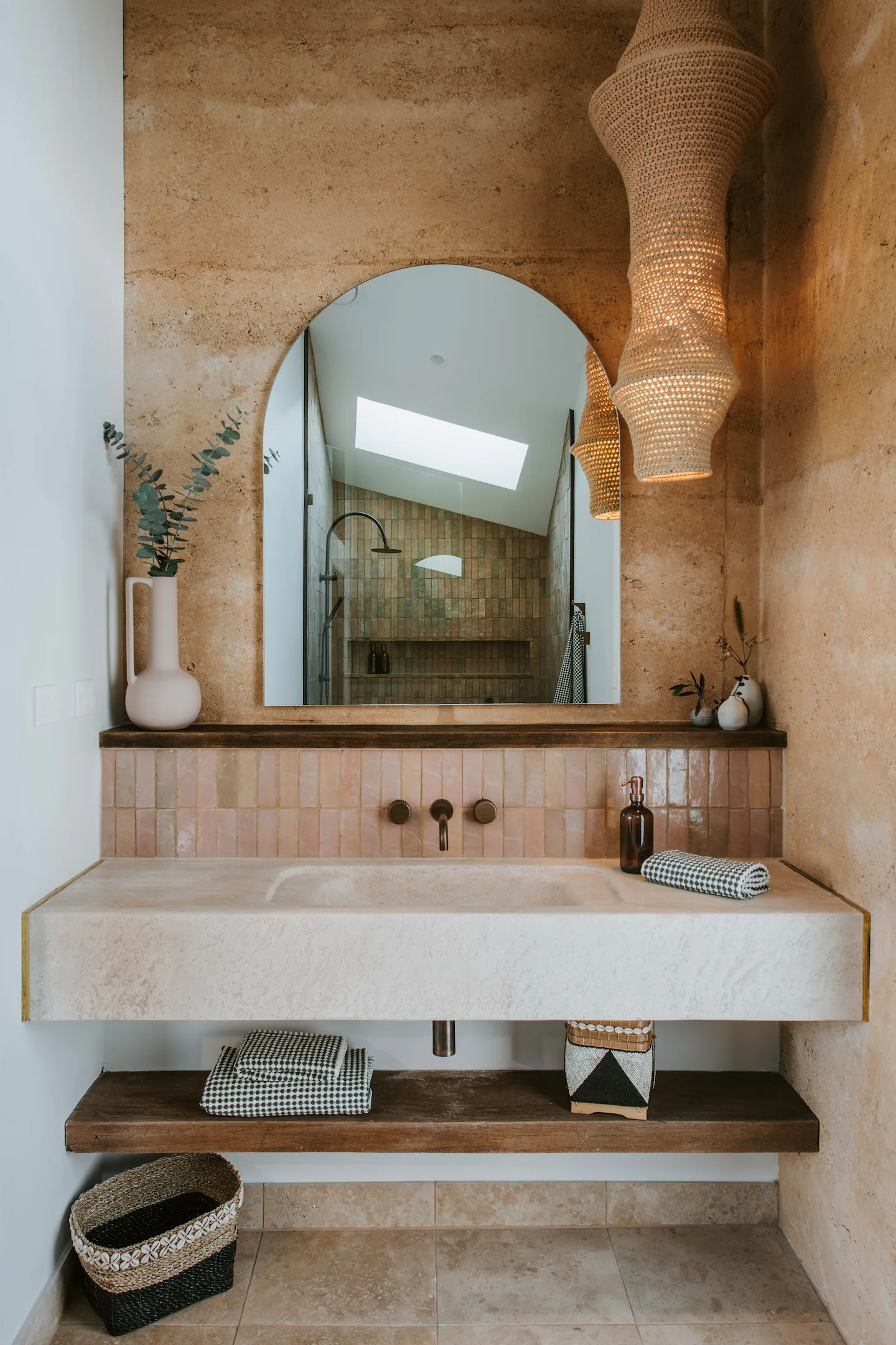 salle de bain tons terre salle de bain tons terre