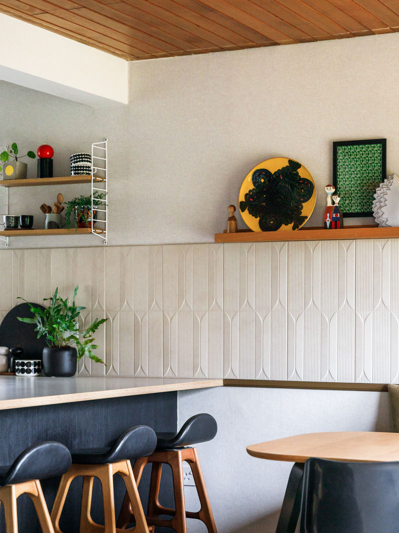 cuisine décoration mid-century maison rénovée cuisine décoration mid-century maison rénovée