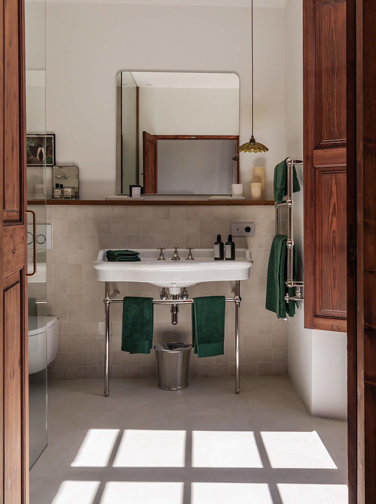 salle de bain vintage