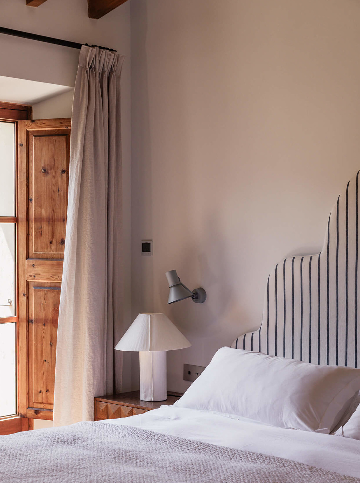 chambre avec poutres