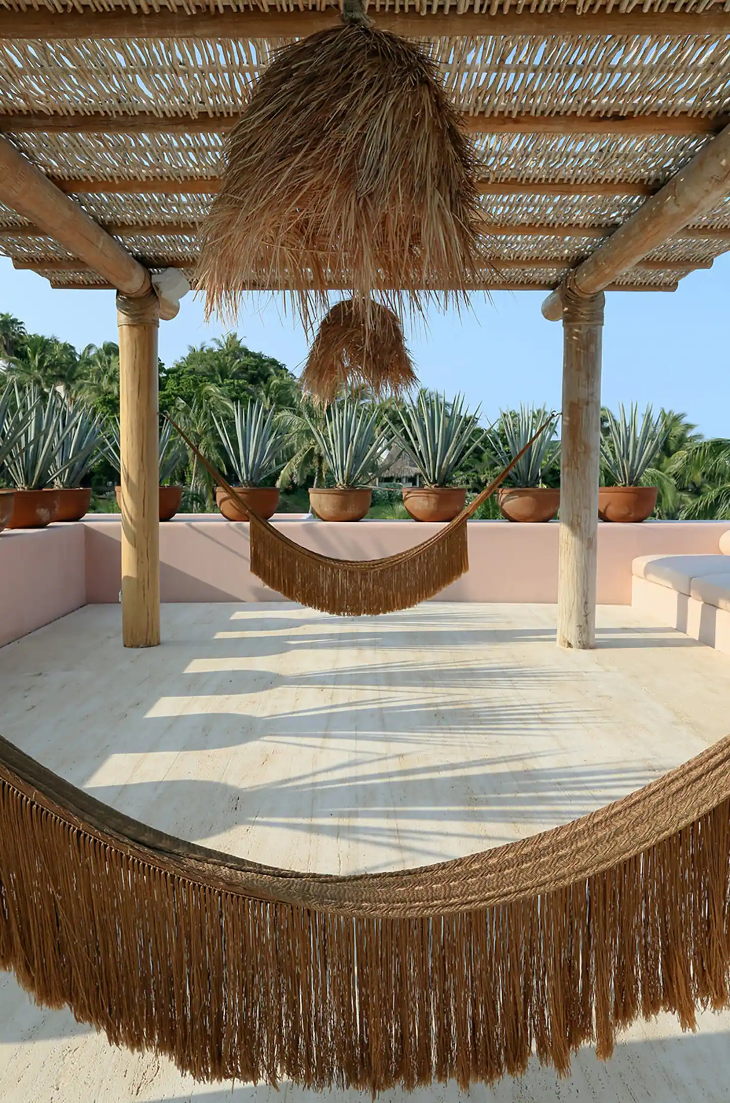 terrasse avec pergola bois et canisses terrasse avec pergola bois et canisses