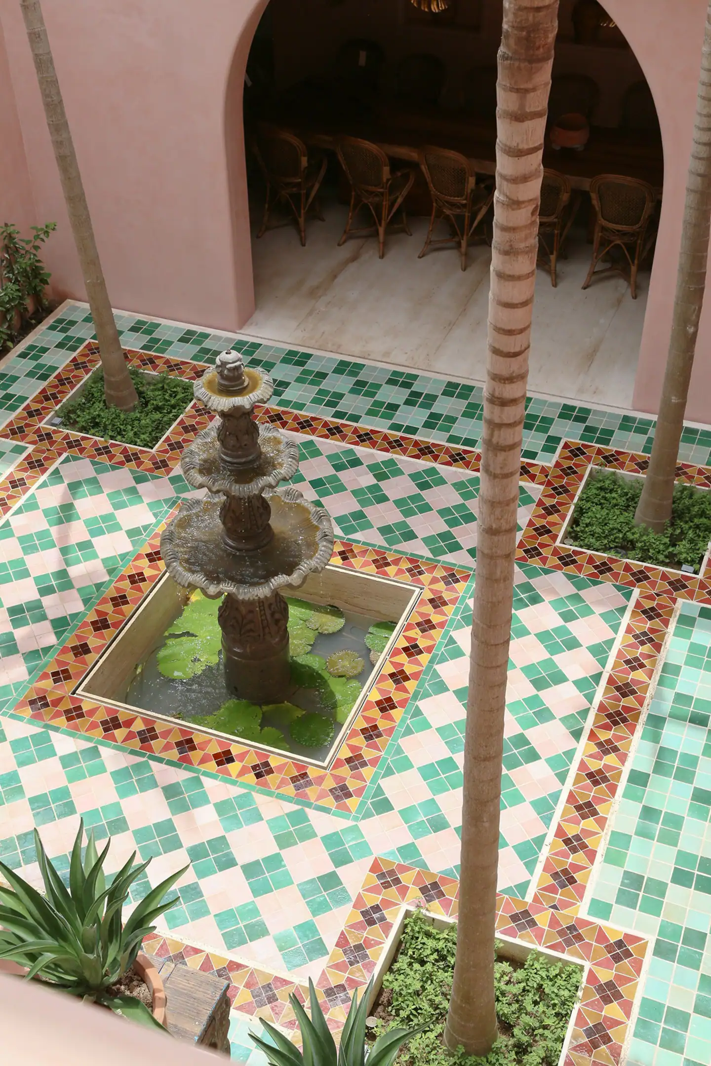 patio coloré maison Mexique patio coloré maison Mexique