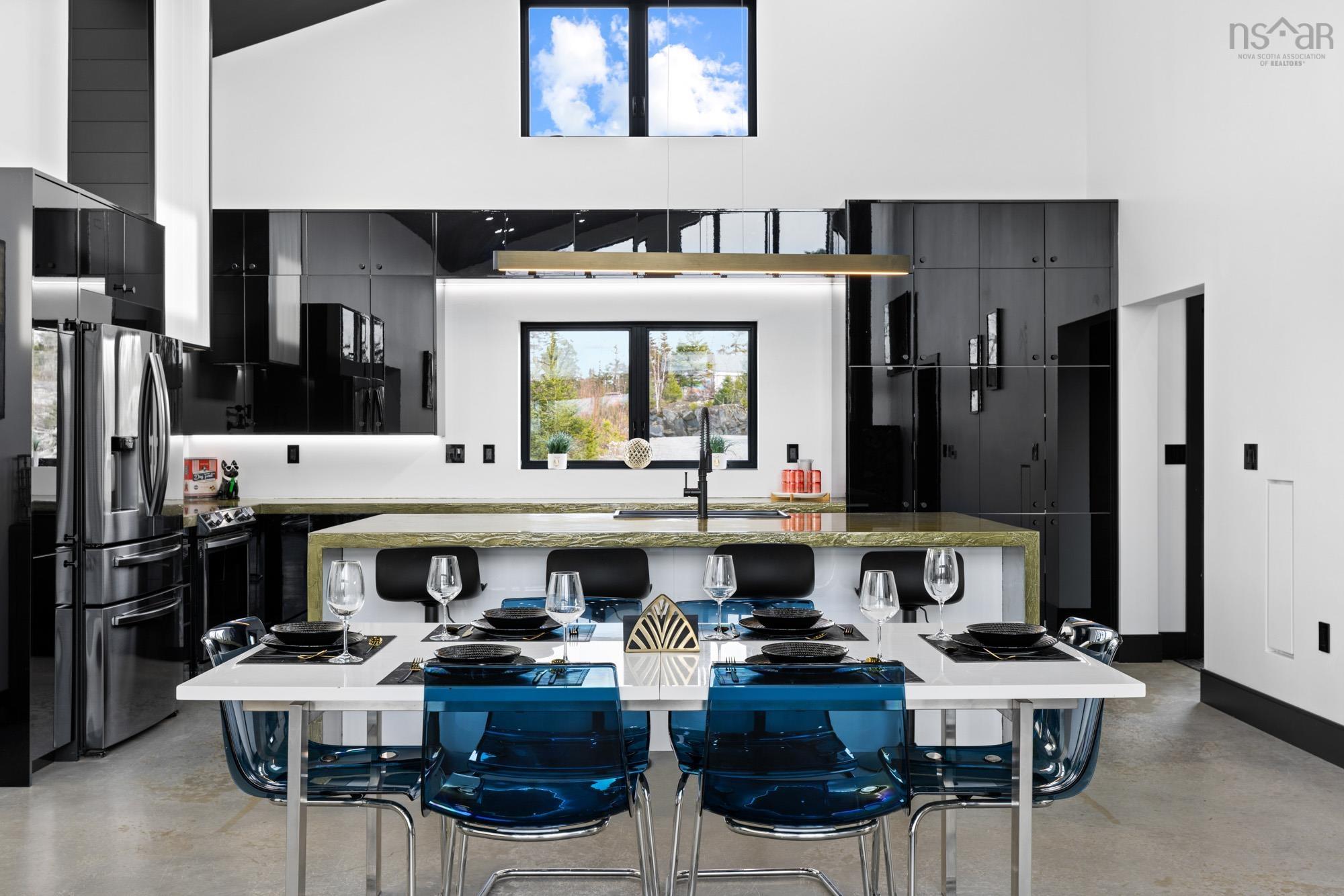 cuisine ouverte avec salle à manger design maison contemporaine Canada cuisine ouverte avec salle à manger design maison contemporaine Canada