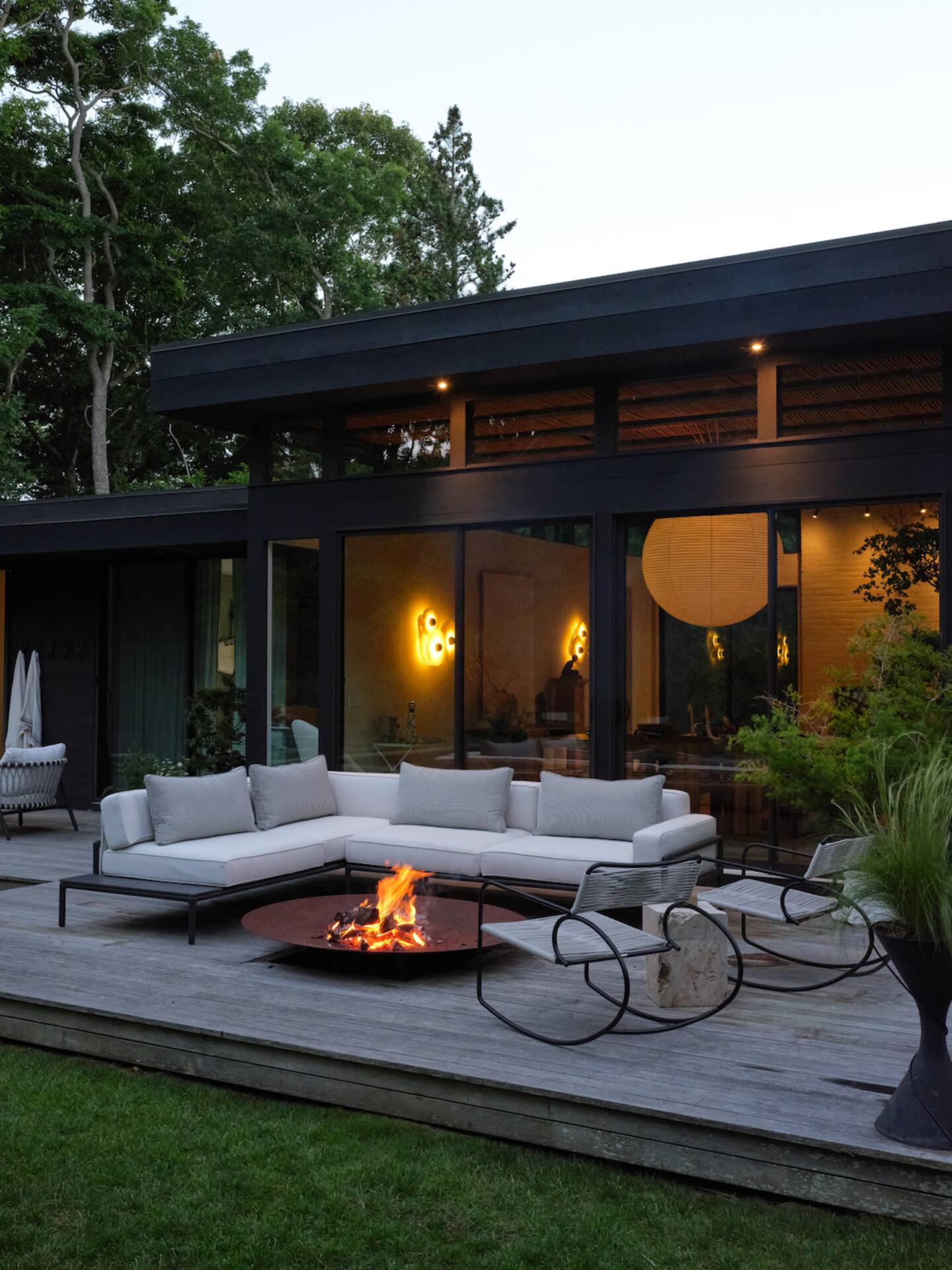 maison contemporaine Hamptons designer Athena Calderone