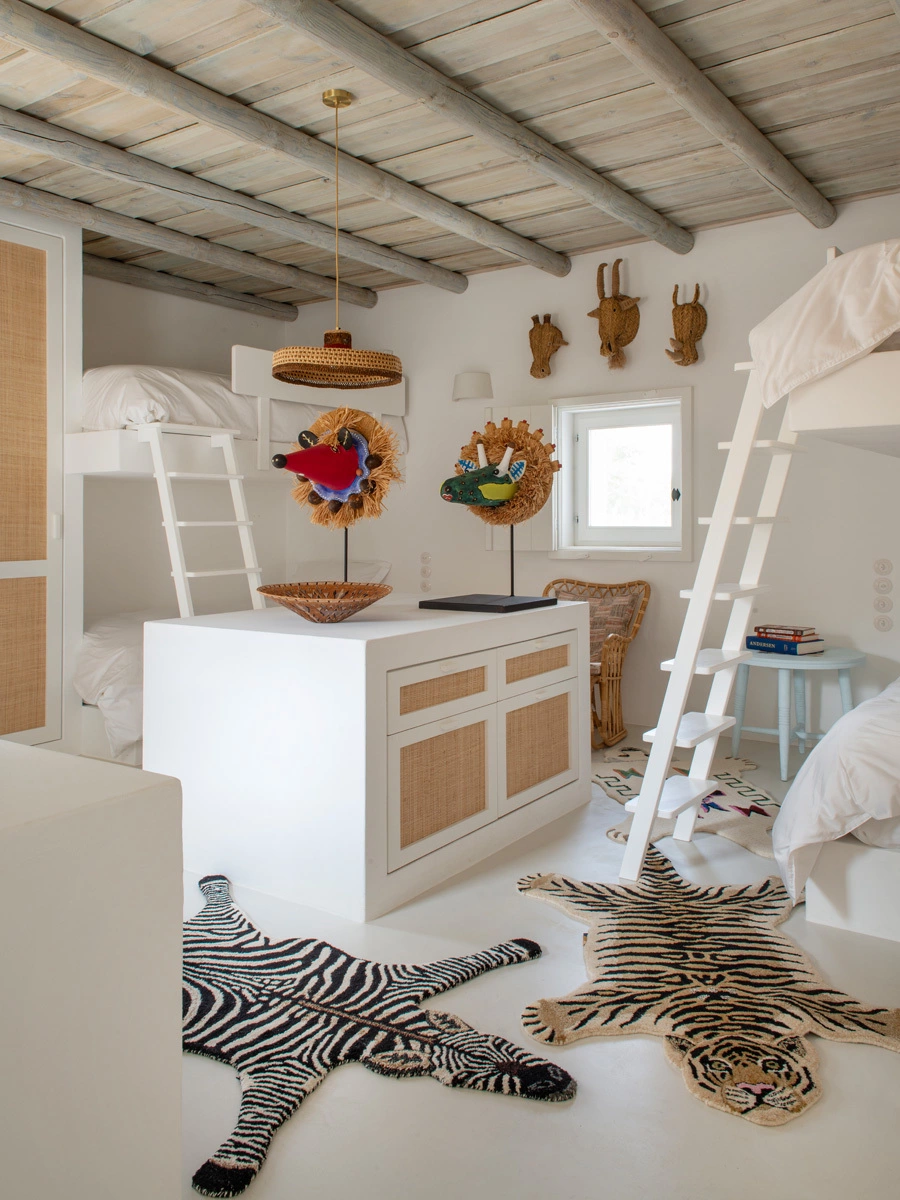 chambre enfant décoration rustique chic maison avec piscine Casa Montado Portugal chambre enfant décoration rustique chic maison avec piscine Casa Montado Portugal