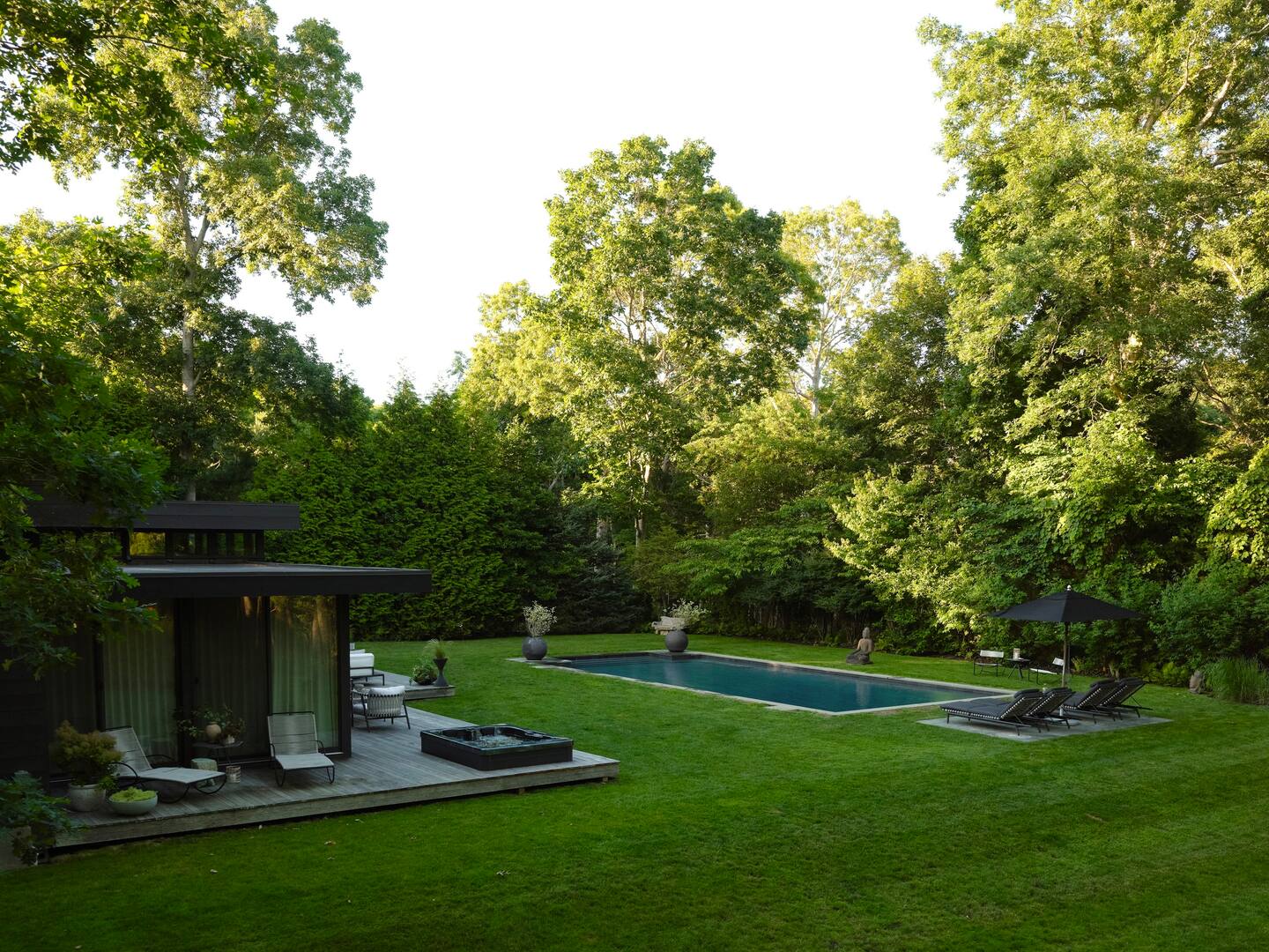 maison contemporaine Hamptons designer Athena Calderone