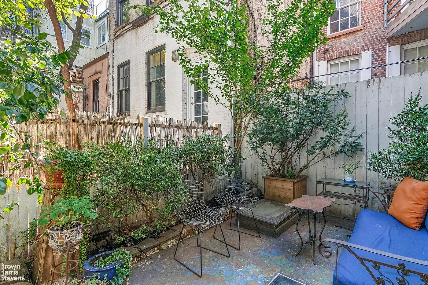 jardin maison de ville New York
