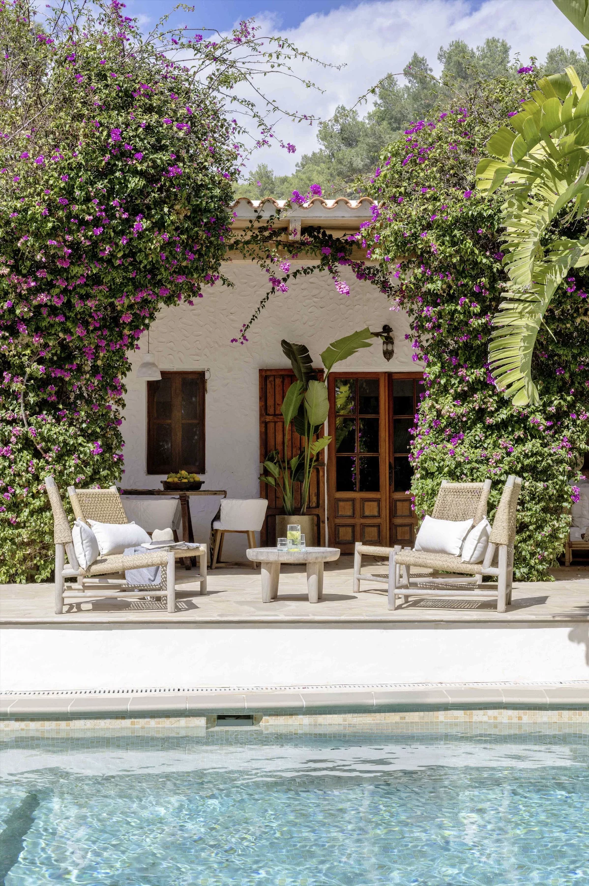 terrasse maison décoration contemporaine avec piscine Baléares terrasse maison décoration contemporaine avec piscine Baléares