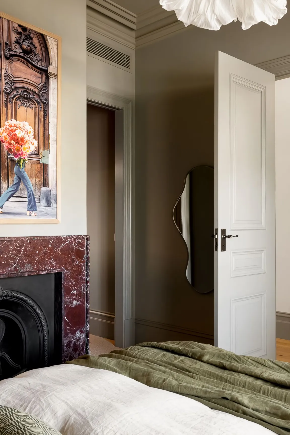 chambre avec cheminée marbre décoration contemporaine chambre avec cheminée marbre décoration contemporaine