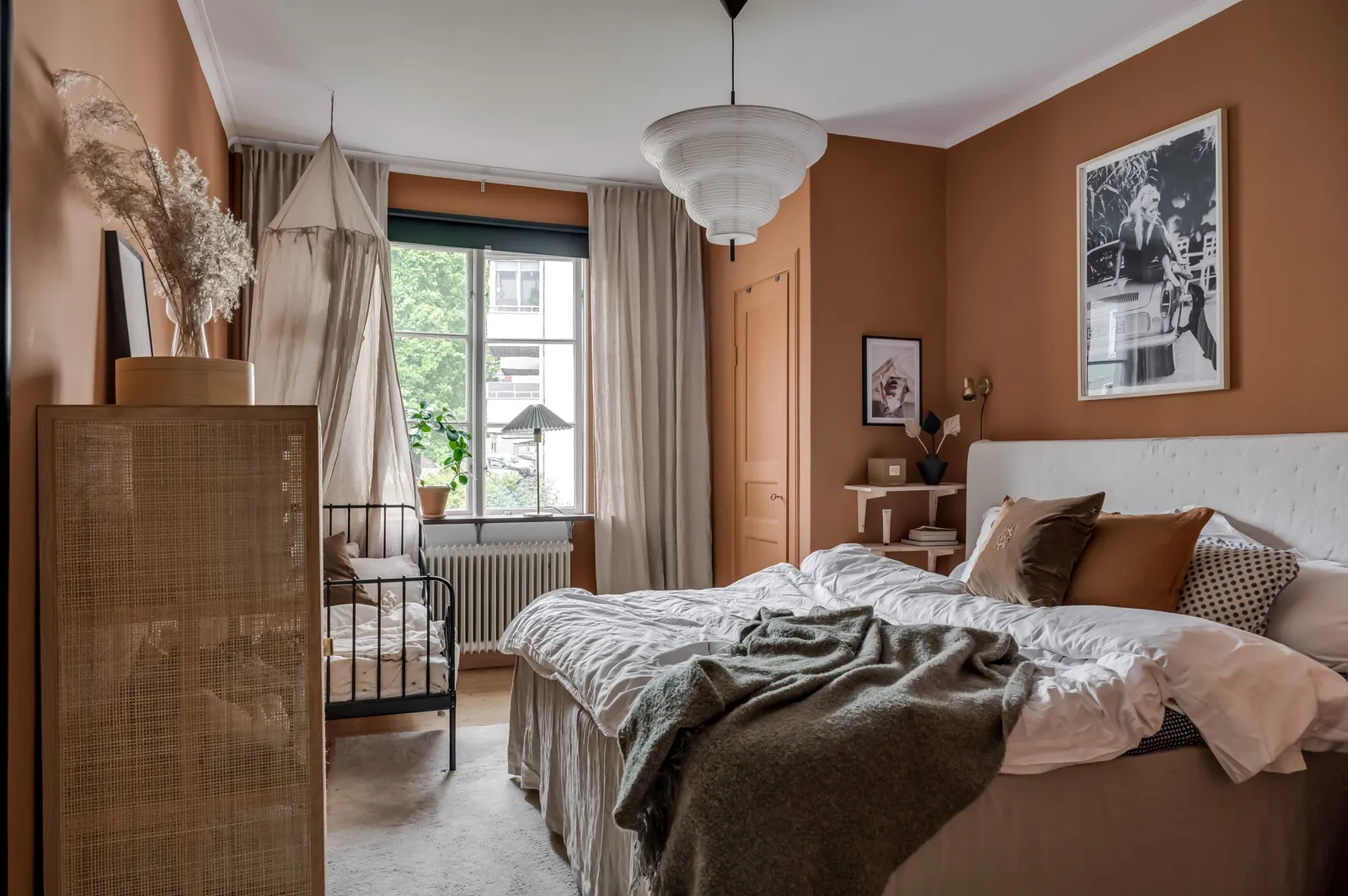 chambre mur ocre décoration scandinave chambre mur ocre décoration scandinave