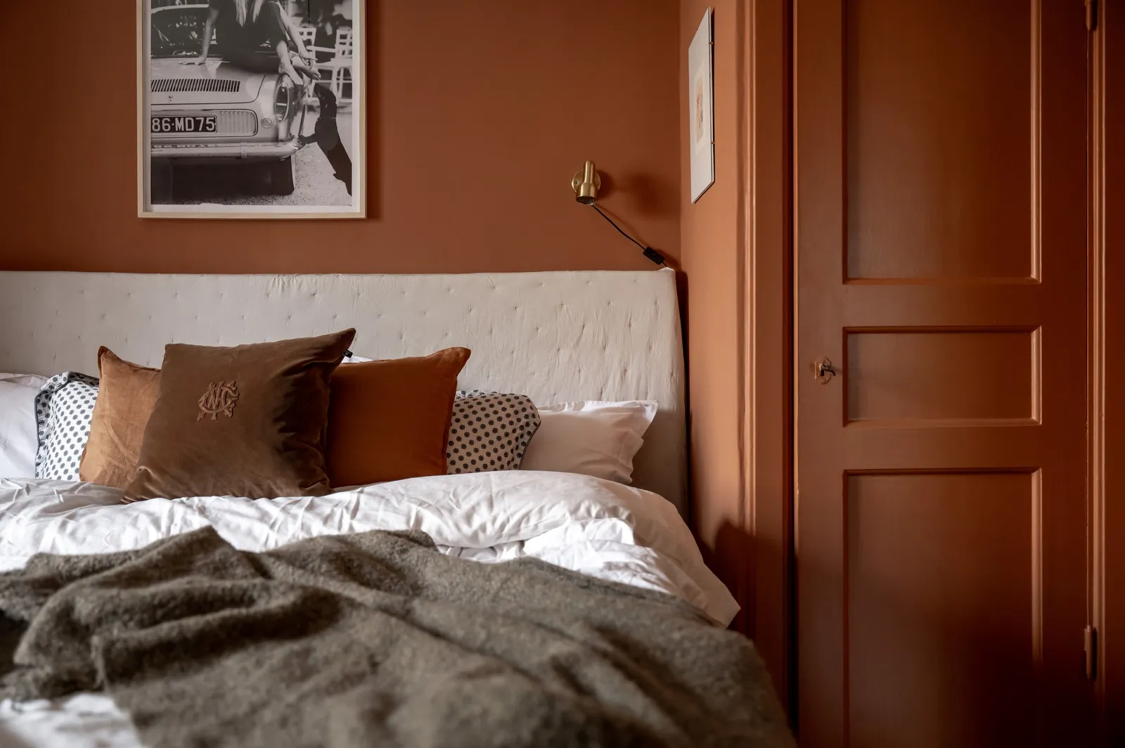 chambre mur ocre décoration scandinave chambre mur ocre décoration scandinave