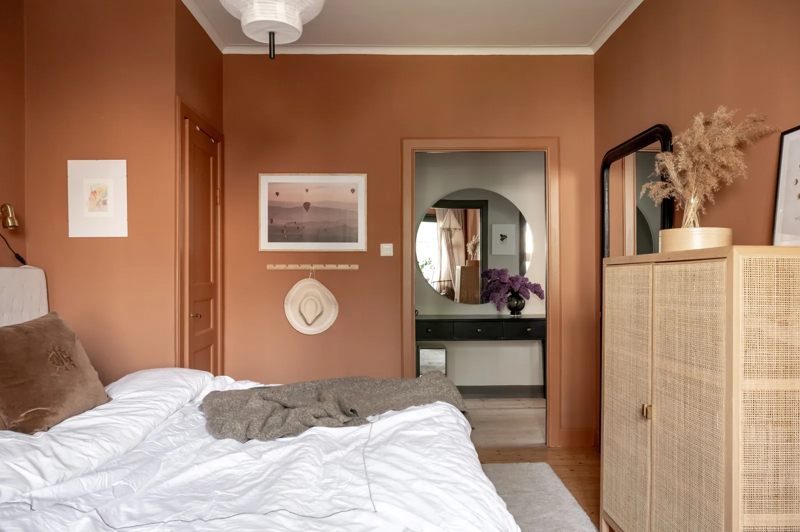 chambre mur ocre décoration scandinave chambre mur ocre décoration scandinave