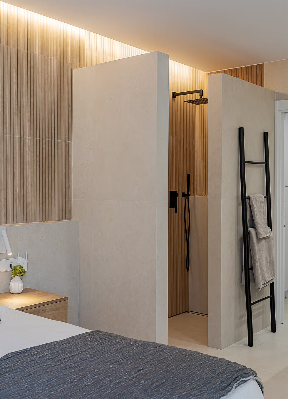 salle de bain ouverte chambre décoration naturelle salle de bain ouverte chambre décoration naturelle