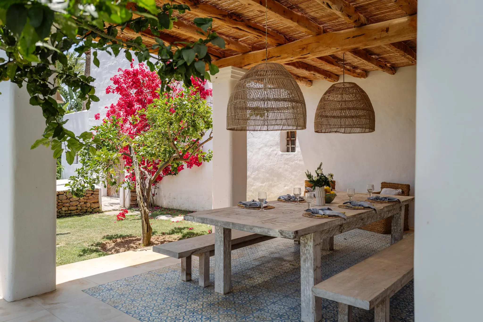 terrasse abritée maison Ibiza par Blakstad terrasse abritée maison Ibiza par Blakstad
