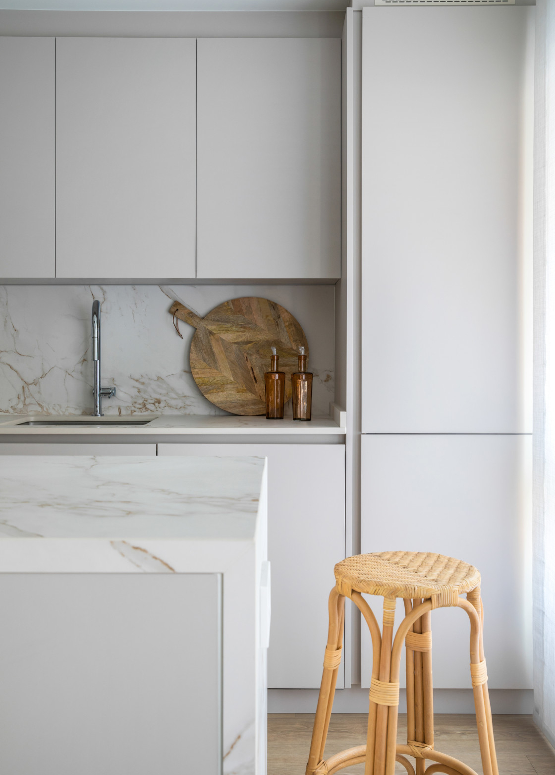 cuisine ouverte décoration contemporaine appartement 81m2 cuisine ouverte décoration contemporaine appartement 81m2