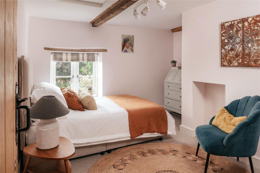 chambre avec poutre maison ancienne Cotswolds chambre avec poutre maison ancienne Cotswolds
