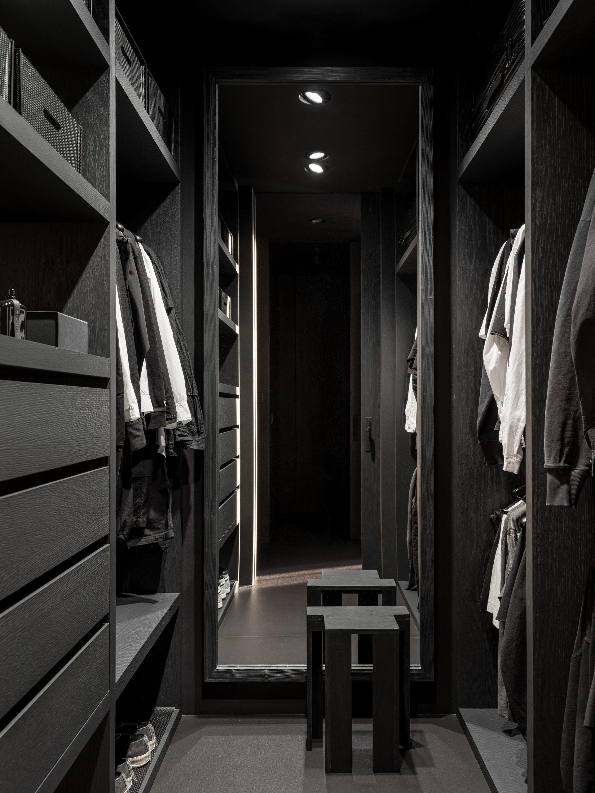 dressing design noir