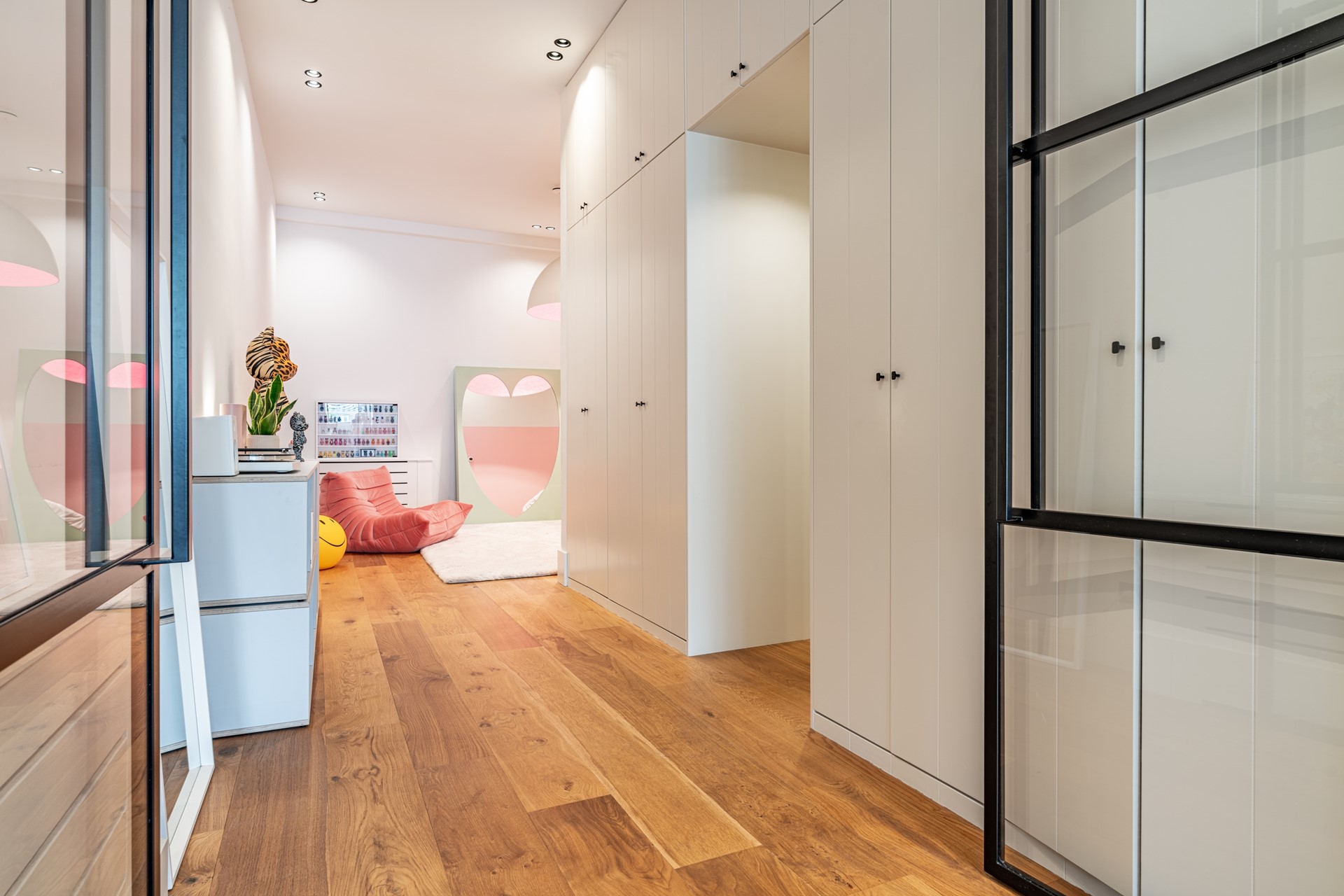 couloir avec porte verrière couloir avec porte verrière