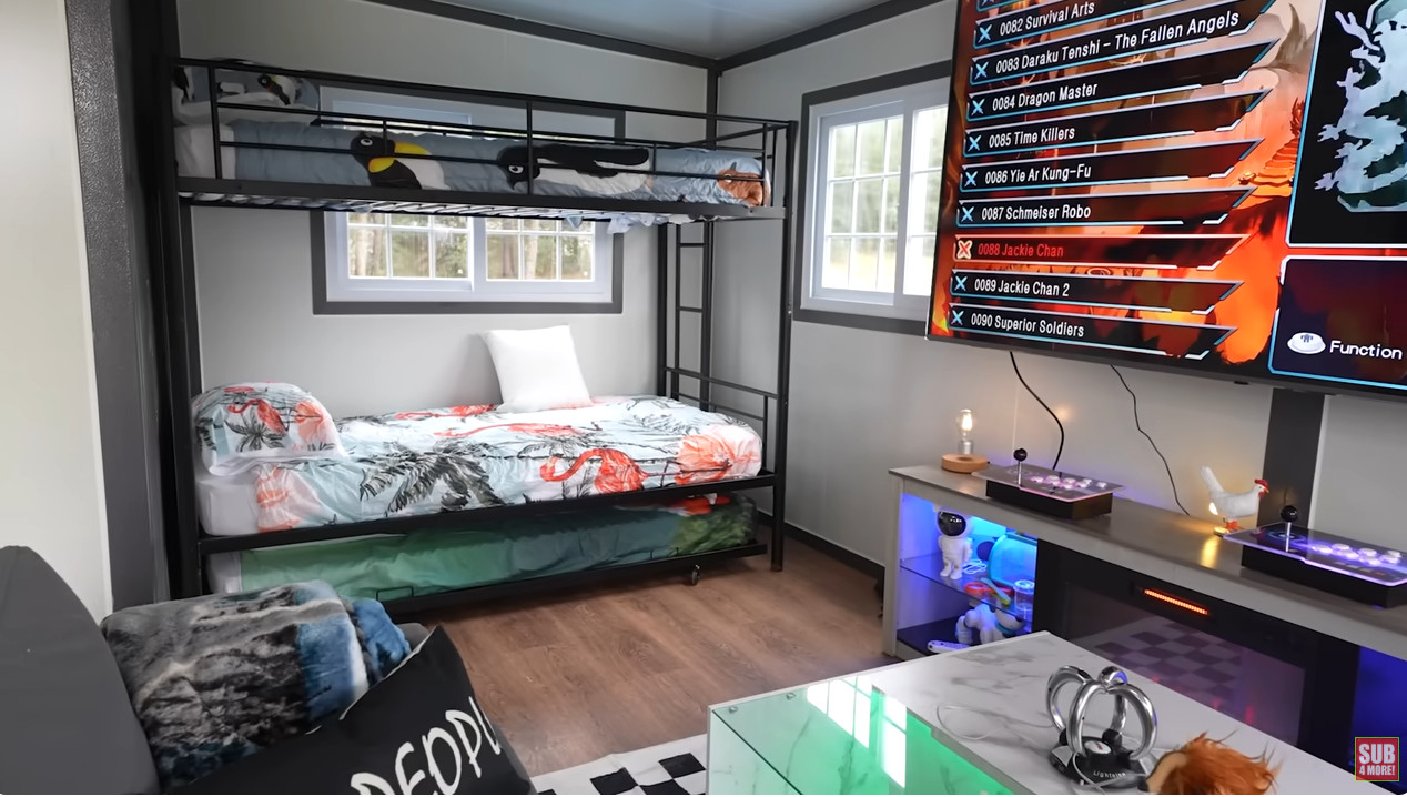 salon et chambre tiny house Nathan Graham salon et chambre tiny house Nathan Graham