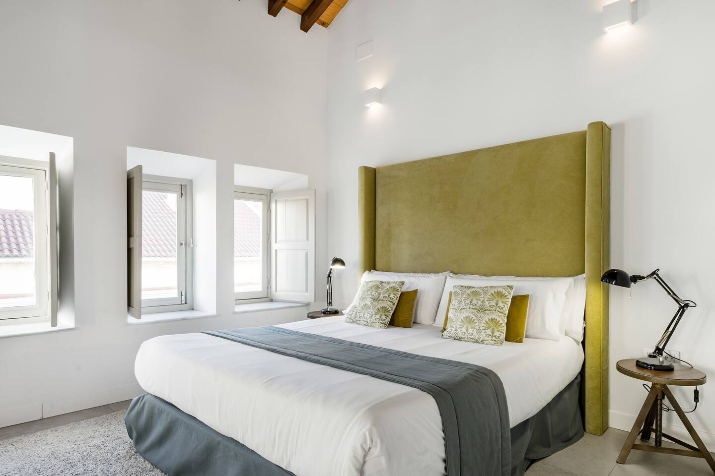 chambre verte et blanche décoration contemporaine chambre verte et blanche décoration contemporaine