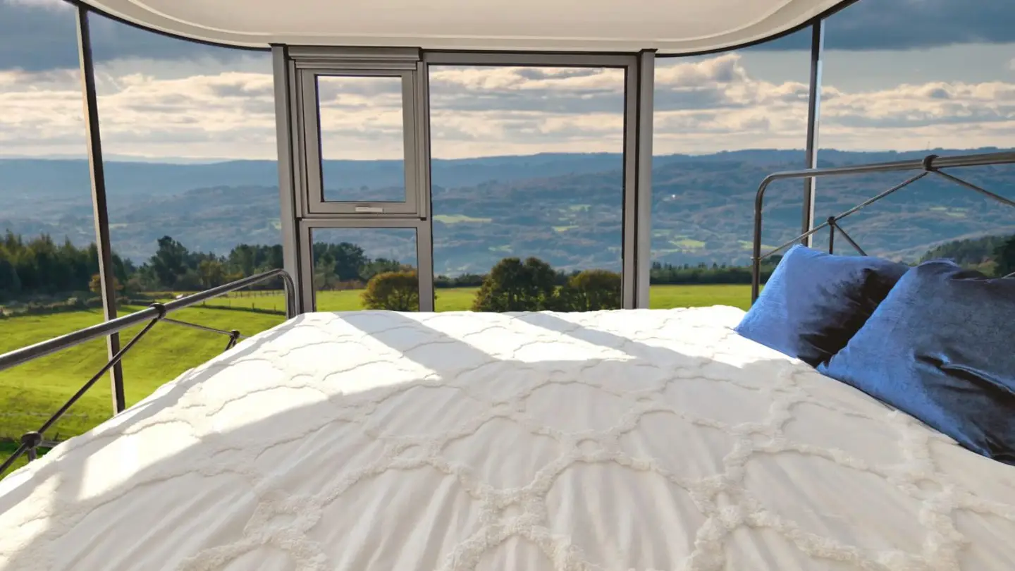 chambre petite maison 38m2 lignes futuristes Massimo Modular chambre petite maison 38m2 lignes futuristes Massimo Modular