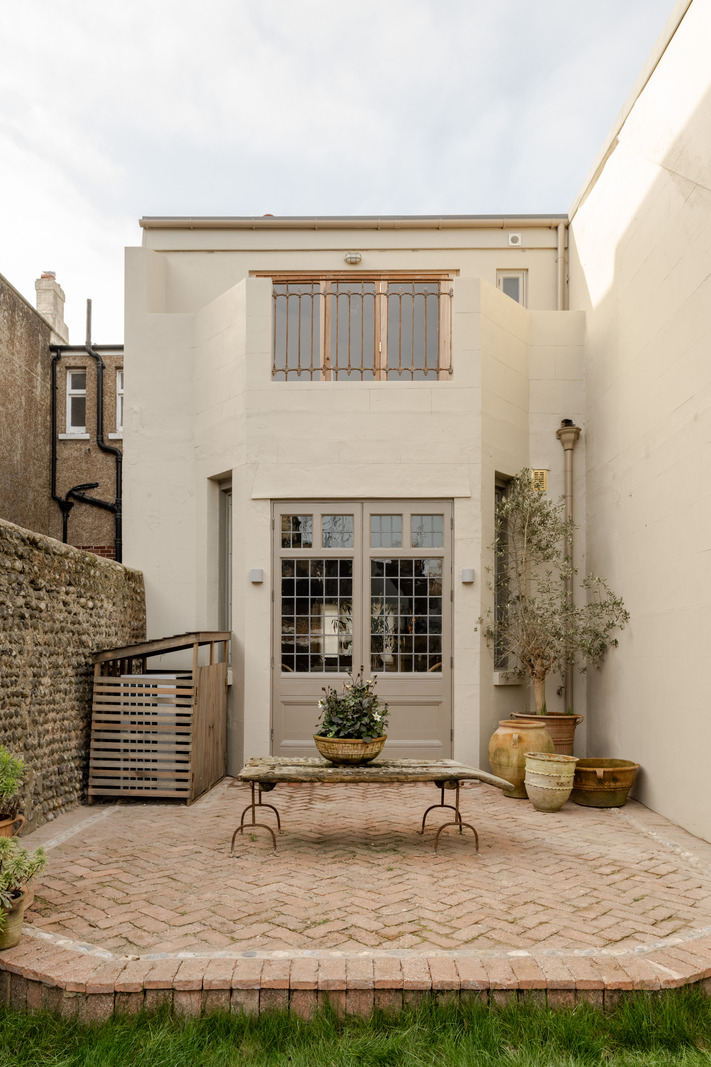 maison de ville ancienne et anglaise