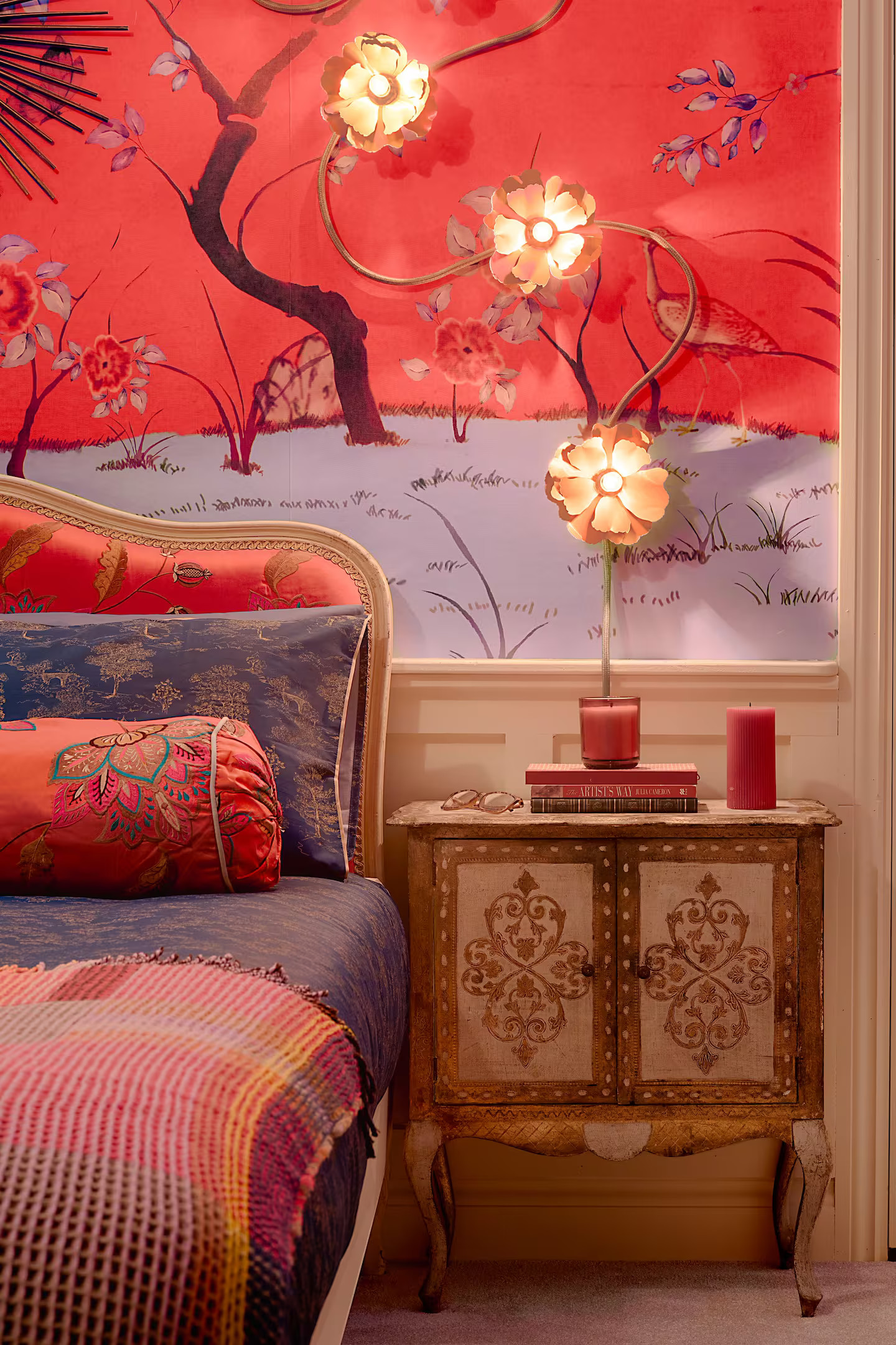 chambre décoration colorée maison Airbnb ours Padington Londres chambre décoration colorée maison Airbnb ours Padington Londres