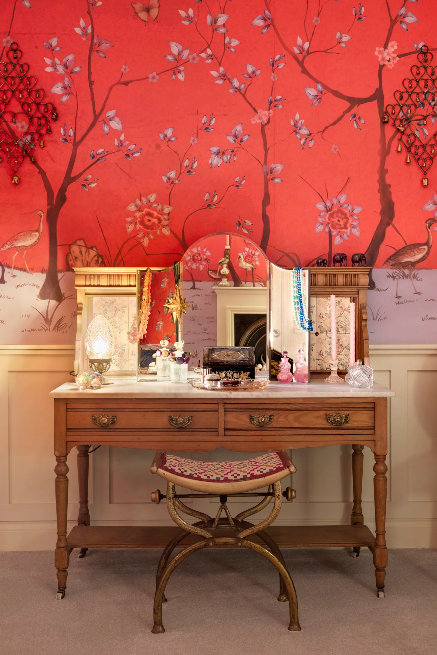 chambre décoration colorée maison Airbnb ours Padington Londres chambre décoration colorée maison Airbnb ours Padington Londres