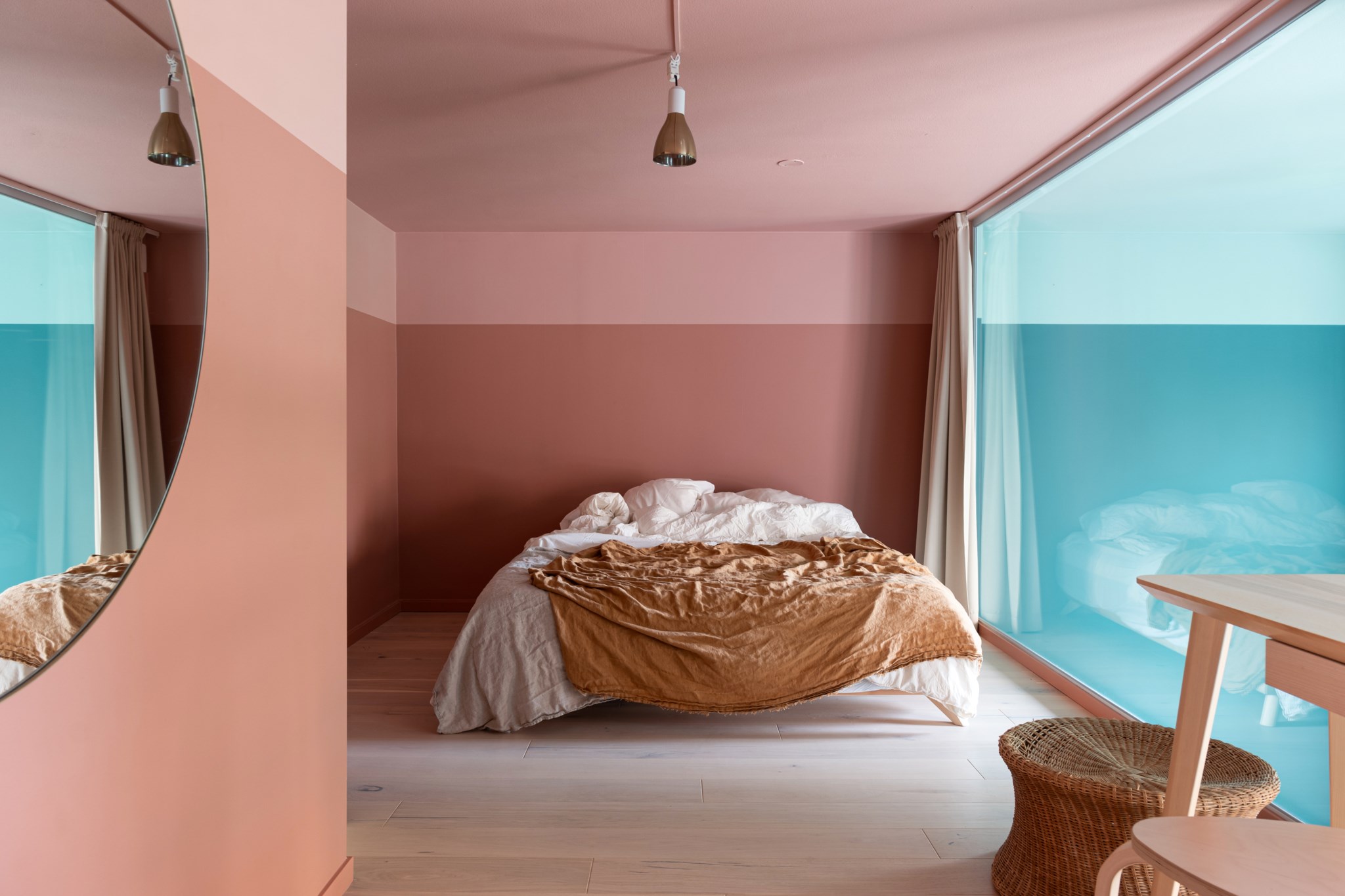 chambre murs roses deux tons chambre murs roses deux tons