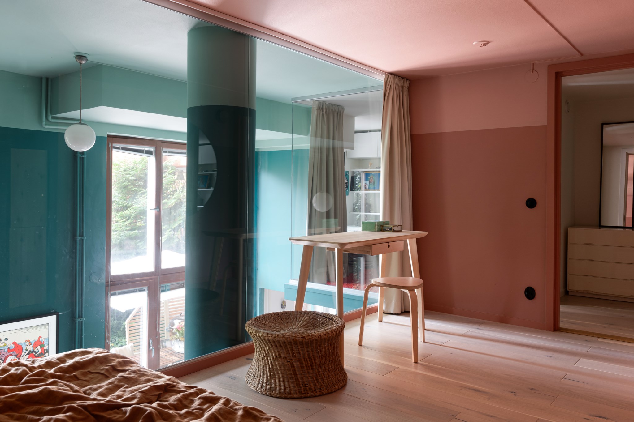 chambre murs roses deux tons chambre murs roses deux tons