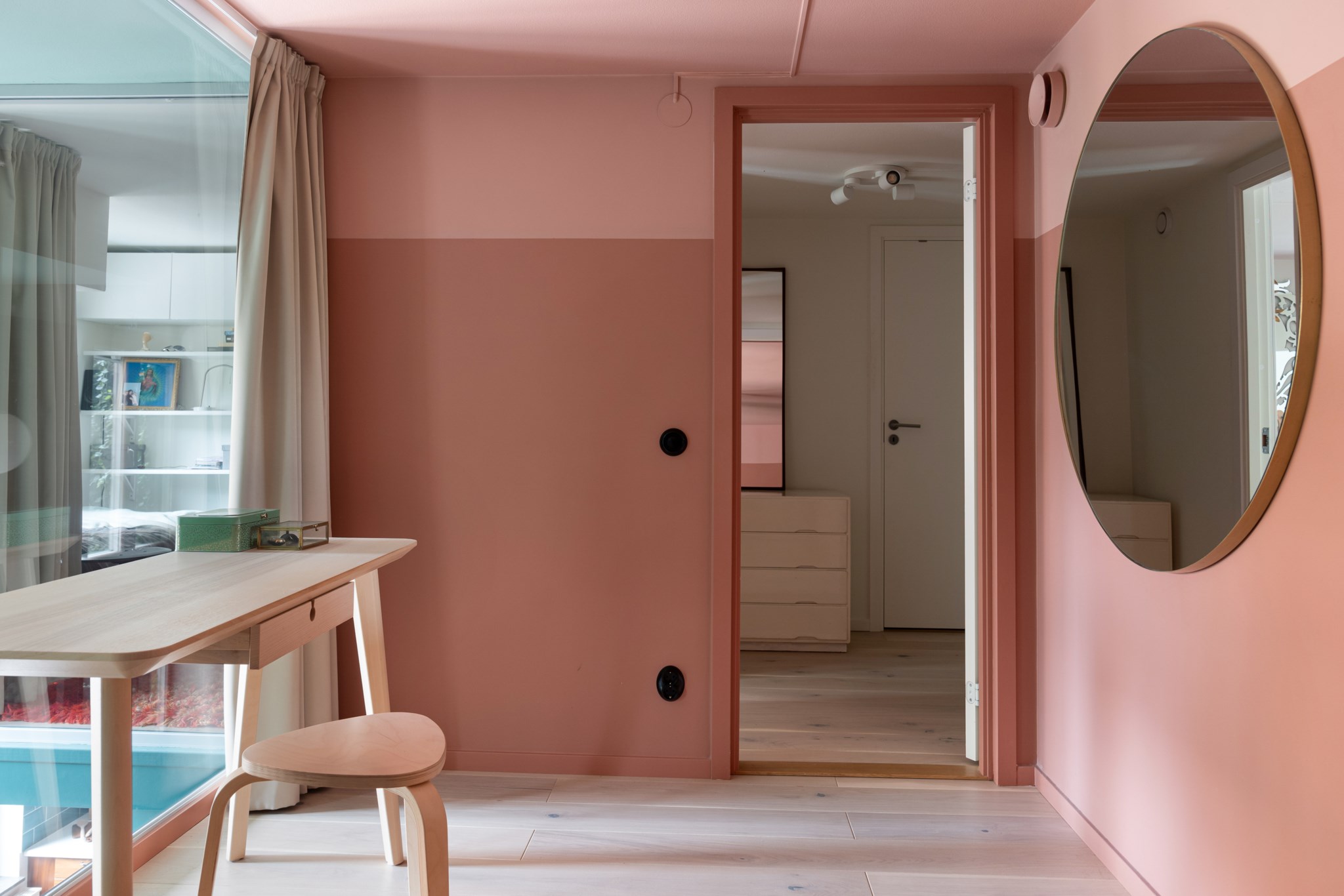 chambre murs roses deux tons chambre murs roses deux tons