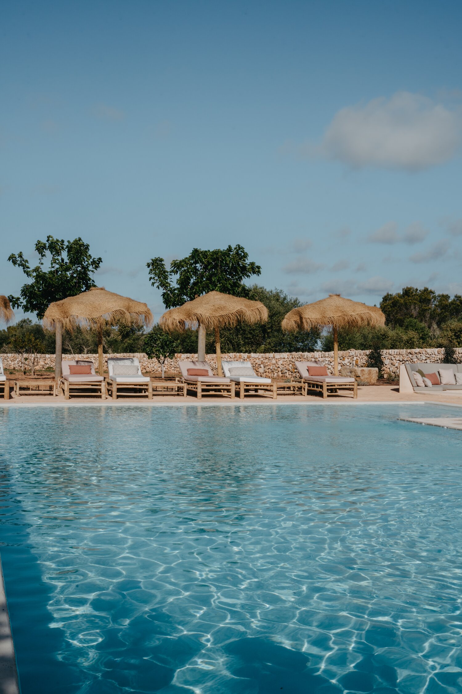 piscine domaine Santa Ana Minorque piscine domaine Santa Ana Minorque
